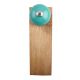 Neon Sea Green Round Ceramic Wooden Door Stopper